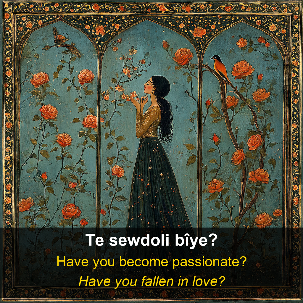 Afrini proverb card — Te sewdoli…