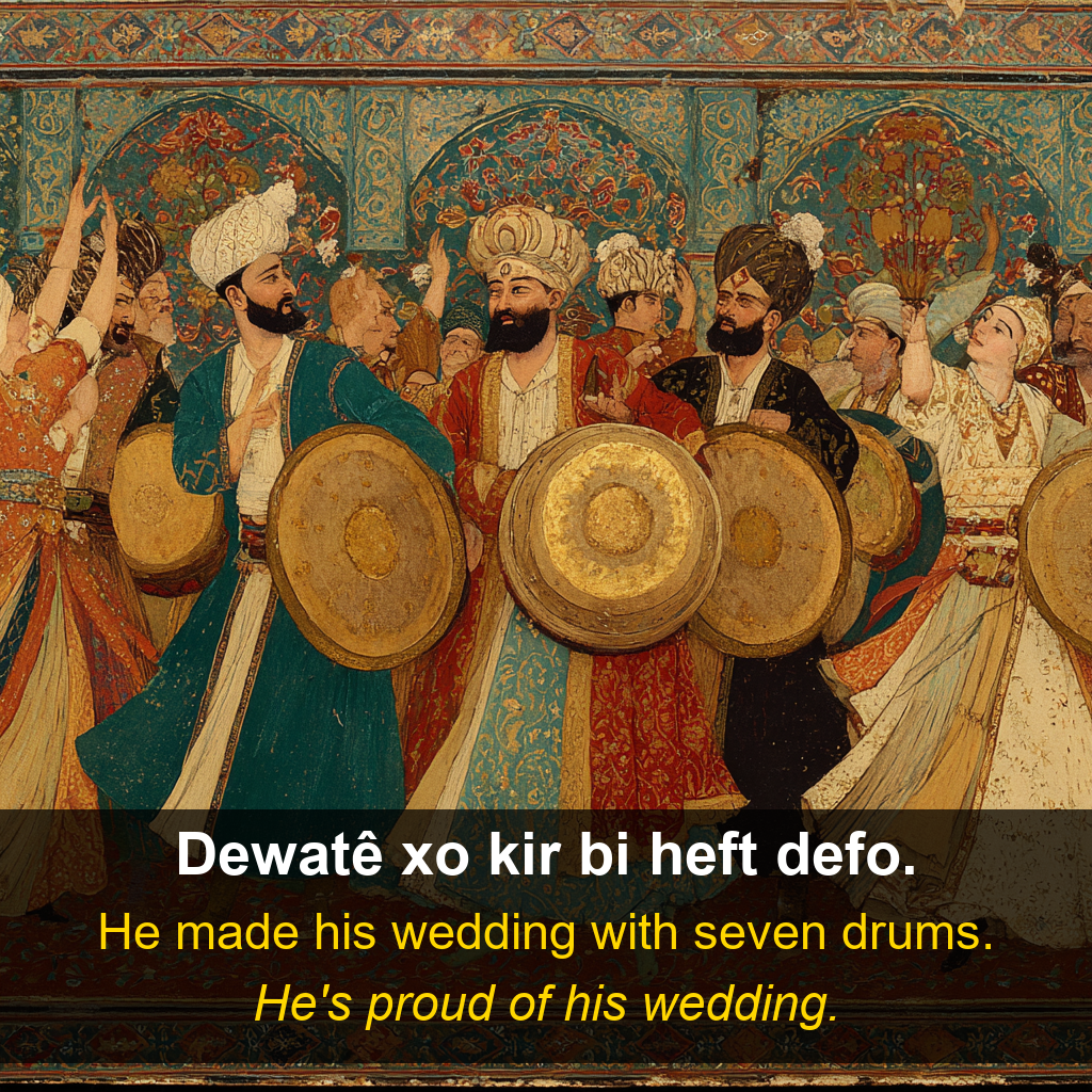 Afrini proverb card — Dewatê xo…