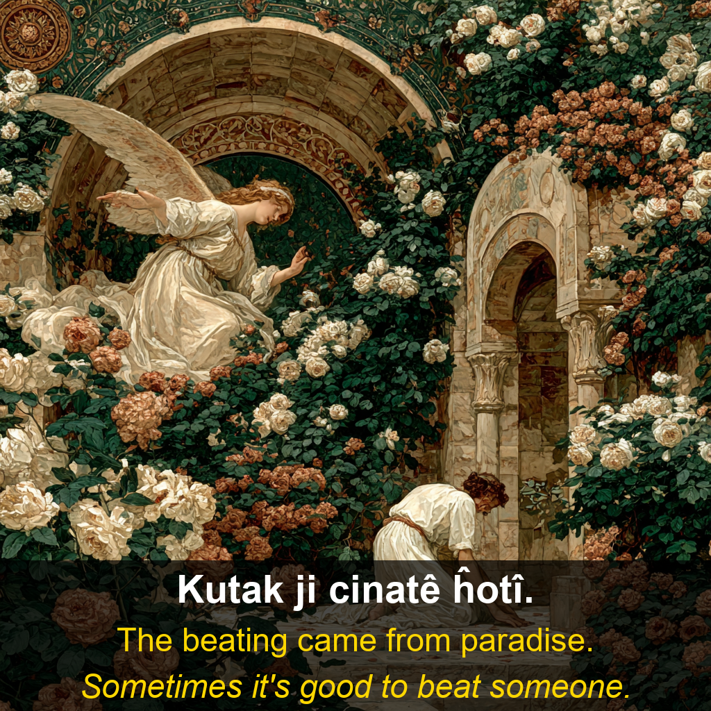 Afrini proverb card — Kutak ji c…